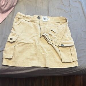 Princess Polly Tan Mini Skirt